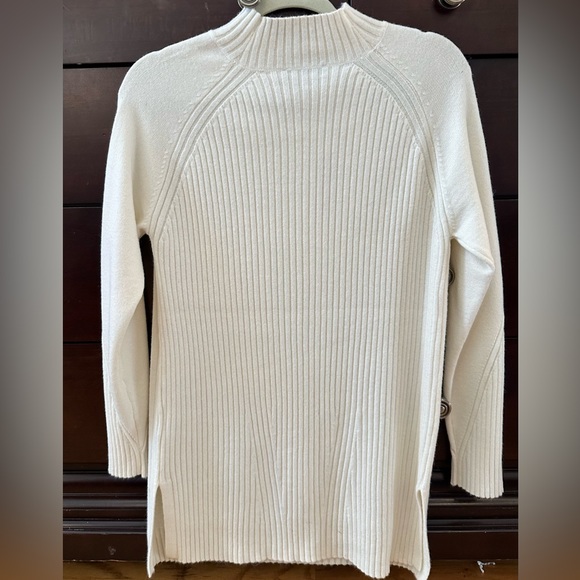 Charlie B mock neck tunic sweater - cream - Picture 5 of 5